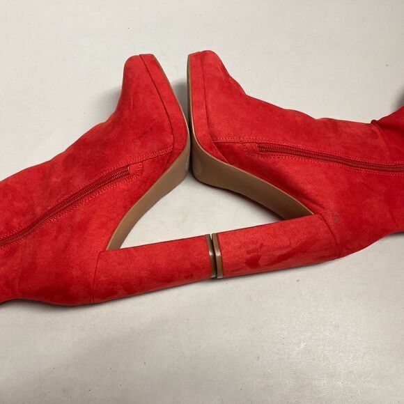 ‎JUST FAB Emmaline Platform Heeled Boot - Picture 8 of 12